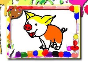 Creative Pig Coloring Studio