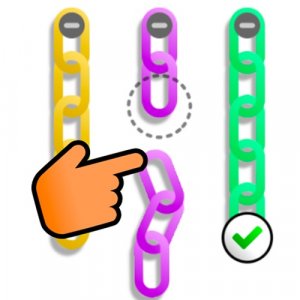 Chain Color Sort Puzzle Game