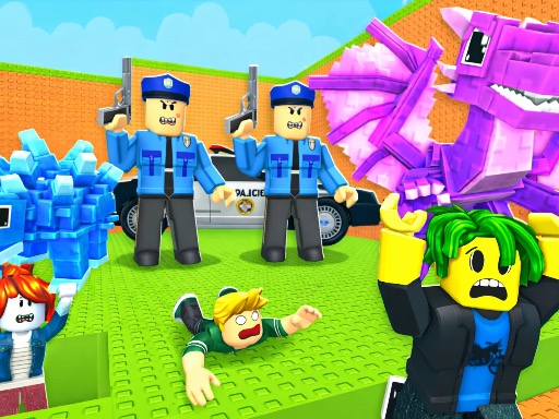 Escape Police for Brainrots Online Arcade Game