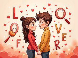 Hidden Letter Love Puzzle