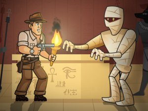 Mummy Puzzle Blast Adventure