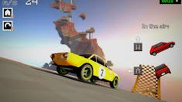 Slippery Descent By Car Driving Game Arcade Game