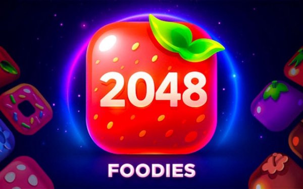 2048 Foodies: Fruit Merge Puzzle Online Game