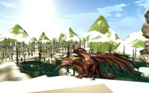 My Fairytale Dragon Dress Up & Care Game Online