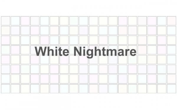 White Nightmare: Find the White Puzzle Online Game