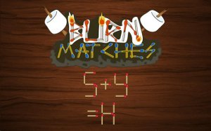 Burn Matches Puzzle Game Online