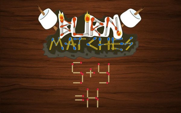 Burn Matches Puzzle Game Online