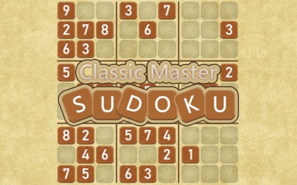 Classic Master Sudoku Online Puzzle Game