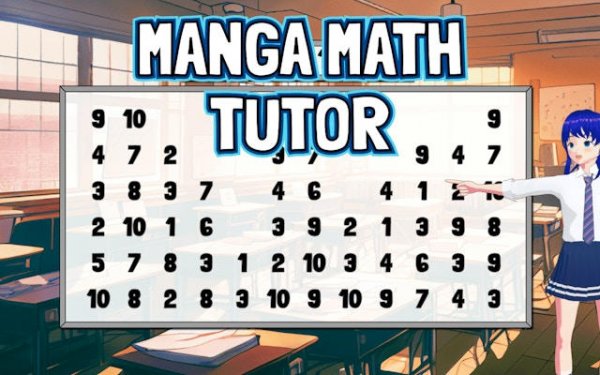 Manga Math Tutor - Brain Training Puzzle Game Online