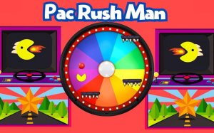 Pac Rush Man Classic Arcade Online Game