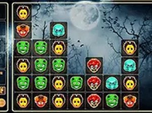 Spooky Block Collapse Puzzle