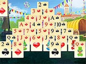 Big Top Pyramid Card Game