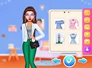 Striped Summer Fashion Stylist