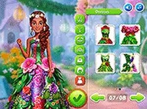 Spring Flower Fashion Stylist