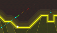 Arcade Golf Neon Online Arcade Game