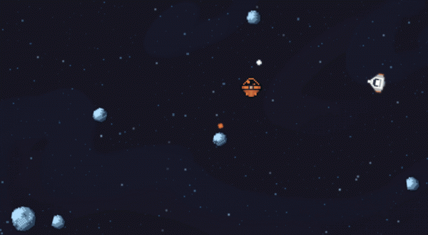 Retro Space Blaster Online Arcade Game