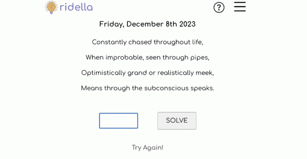 Ridella: Riddle Puzzle Game Online