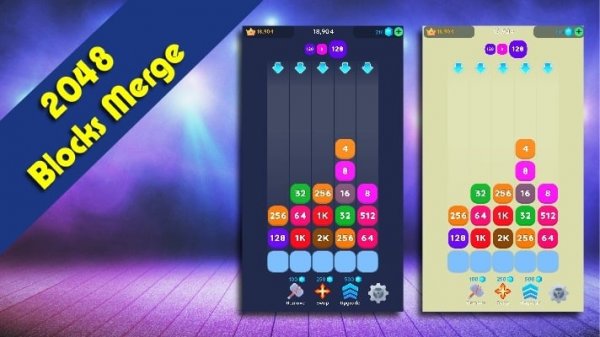 2048 Blocks Merge Puzzle Game Online