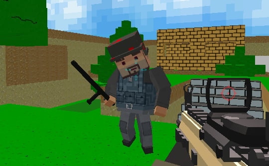 Crazy Pixel Apocalypse Online FPS Arcade Game