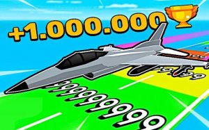 Obby: Fly the Farthest in an Airplane Online Arcade Game