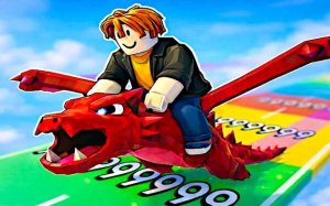 Obby: Dragon Training Flying Game Online Arcade Game