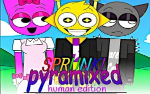 Sprunki Pyramixed Human Edition Music Mixing Game Online - Music Game